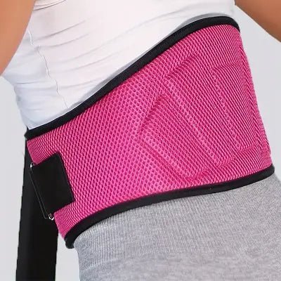 Ceinture pour la musculation - FitnessWaistBelts™ - Rose - fitgymboutique.com