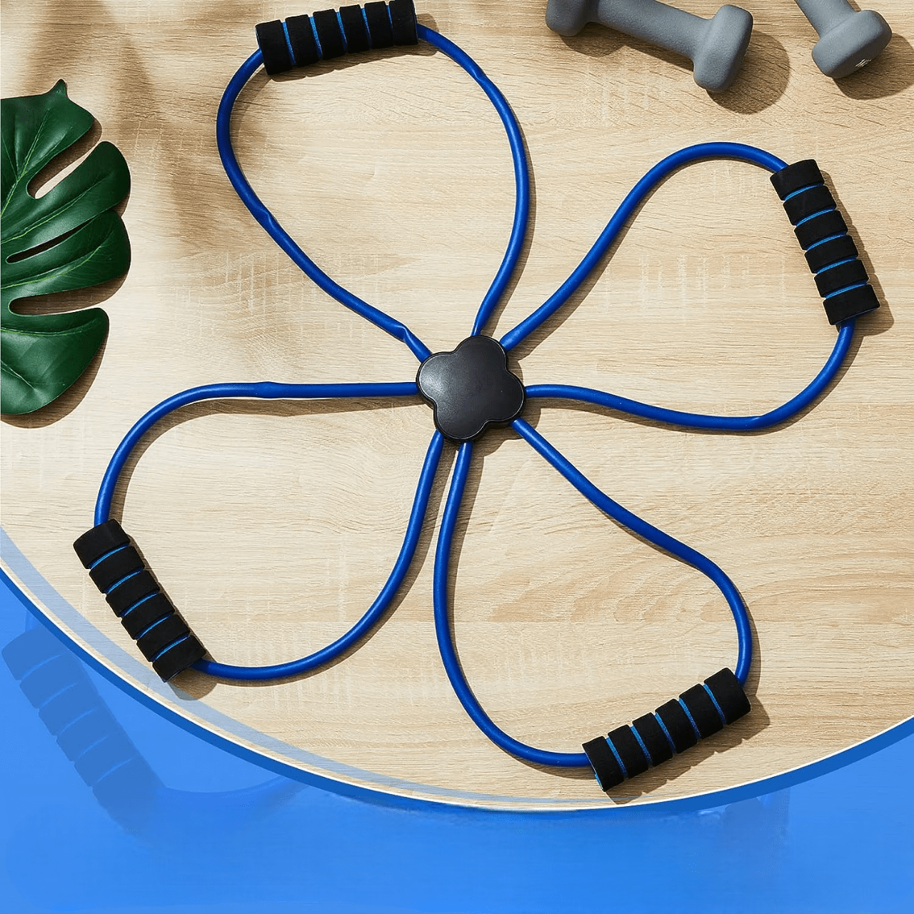 Bande de Résistance - HomeStretch™ - Bleu - fitgymboutique.com