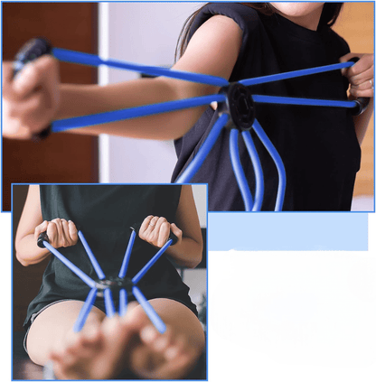 Bande de Résistance - HomeStretch™ - Bleu - fitgymboutique.com