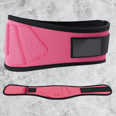 Ceinture pour la musculation - FitnessWaistBelts™ - Rose - fitgymboutique.com
