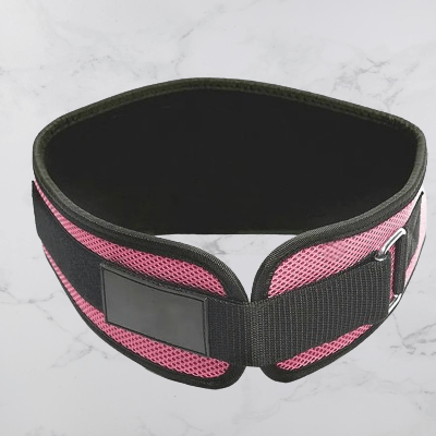 Ceinture pour la musculation - FitnessWaistBelts™ - Rose - fitgymboutique.com
