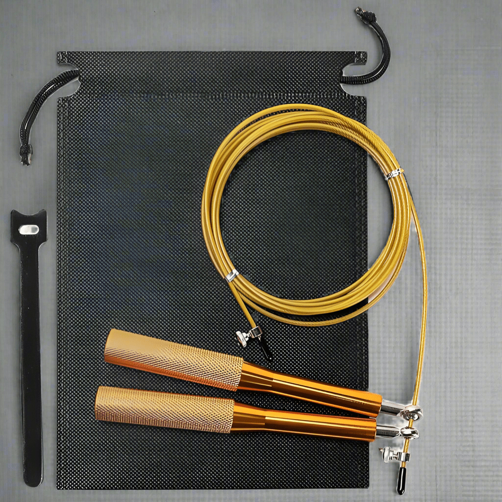 Corde à Sauter - JumpRopeCrossfit™ - Or - fitgymboutique.com