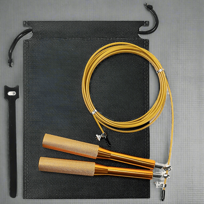 Corde à Sauter - JumpRopeCrossfit™ - Or - fitgymboutique.com