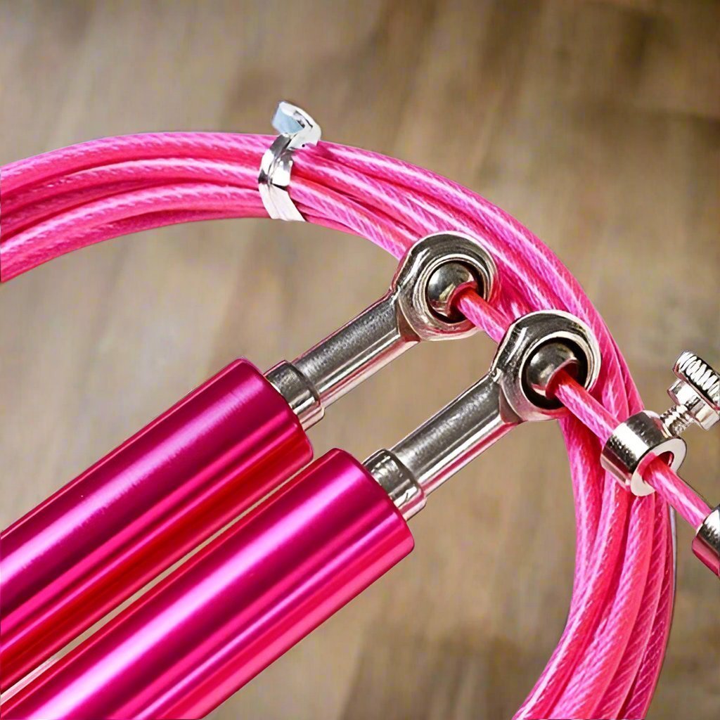 Corde à Sauter - JumpRopeCrossfit™ - Rose - fitgymboutique.com
